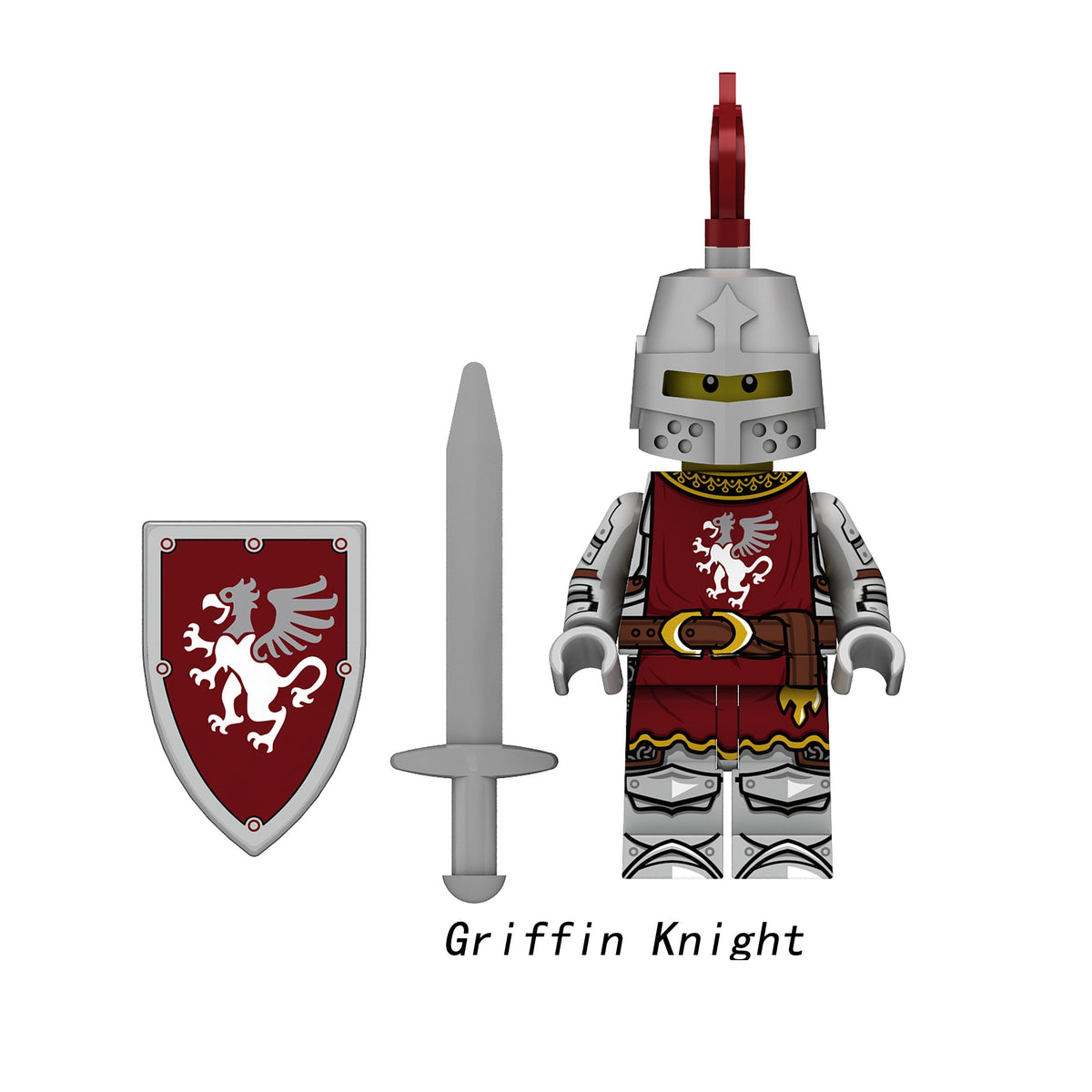 Medieval Knights Soldiers Army Custom Minifigures 2 N