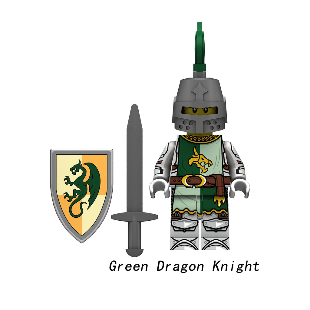 Medieval Knights Soldiers Army Custom Minifigures 2 N