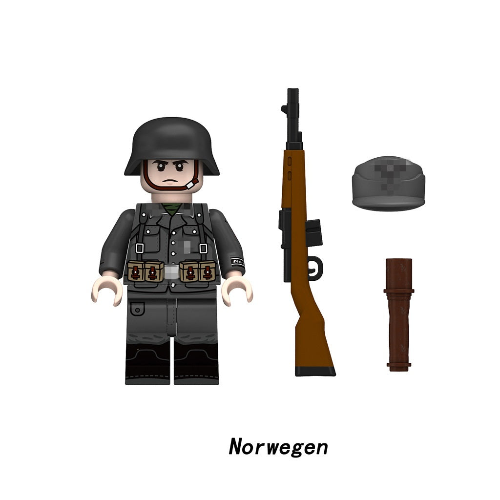 Historic Military Army Minifigures Single Sale 2