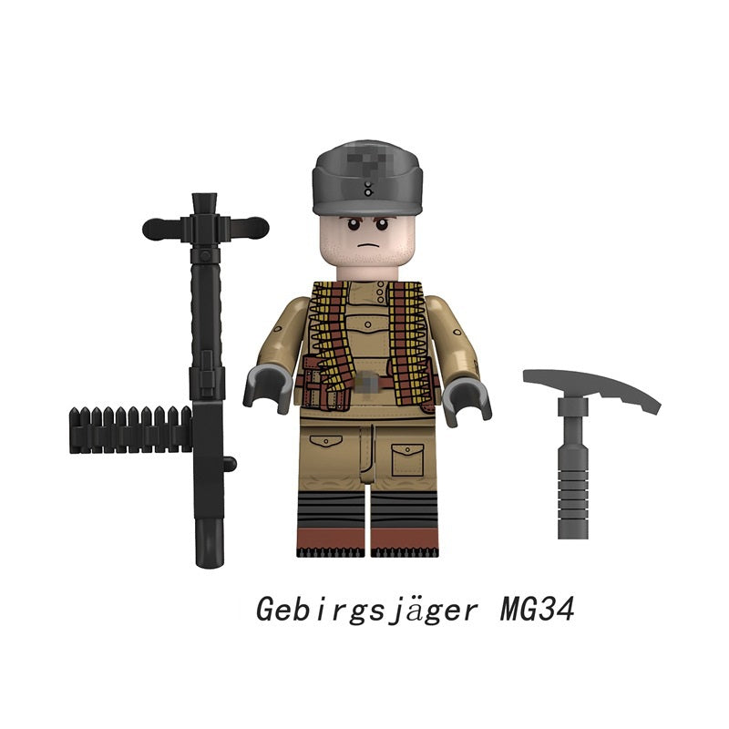Historic Military Army Minifigures Single Sale 8
