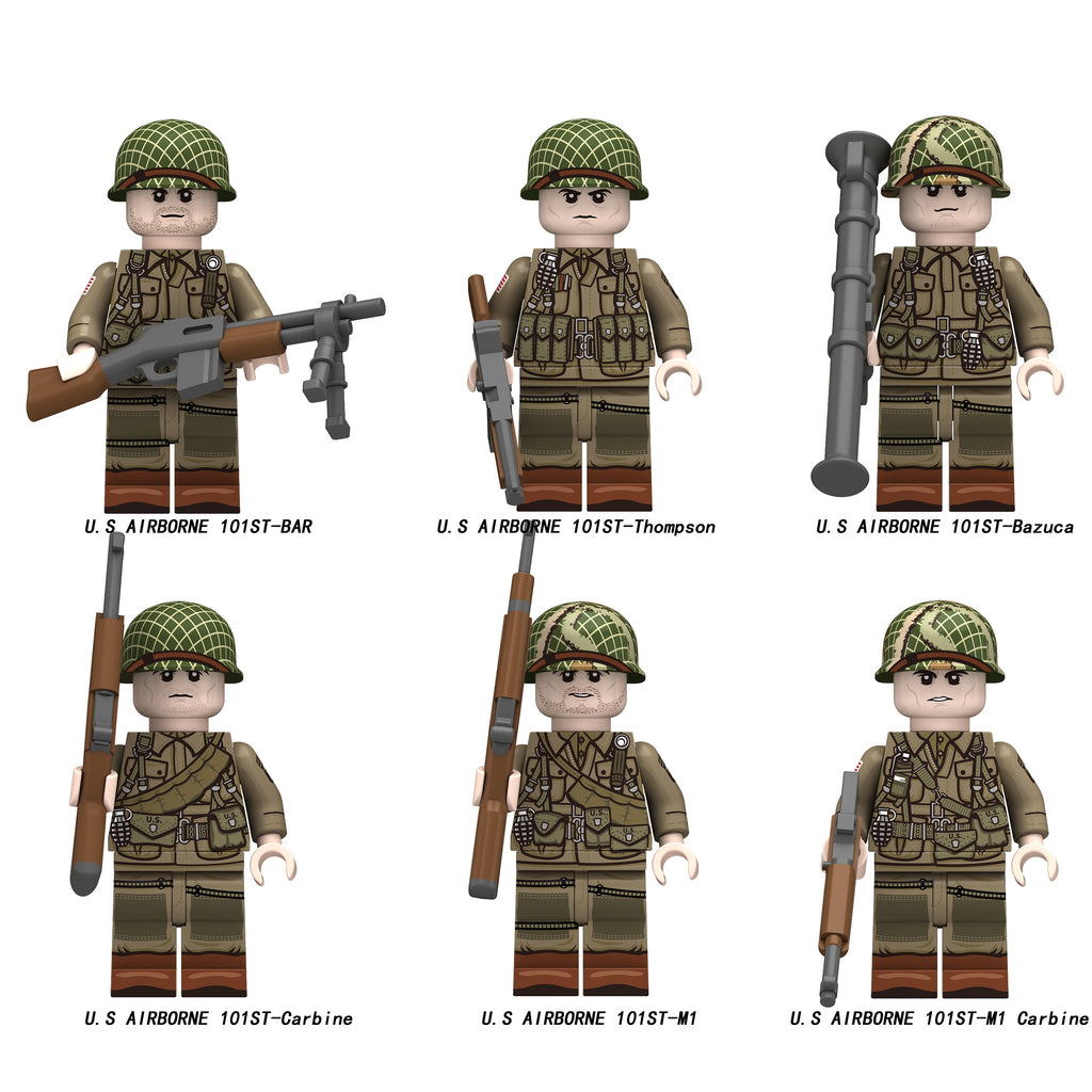Historic Military Army Minifigures Single Sale 12