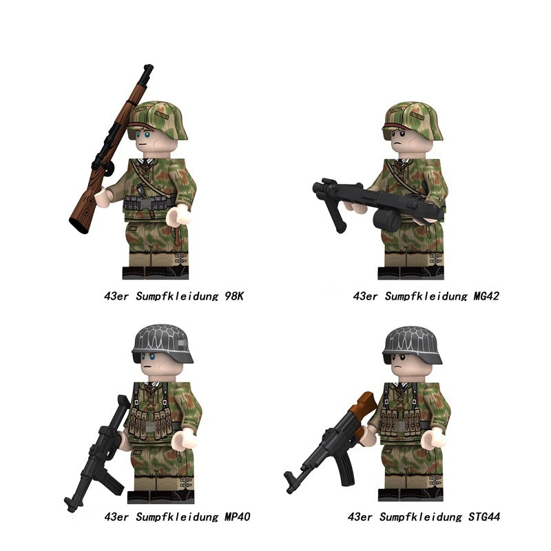 Historic Military Army Minifigures Single Sale 13