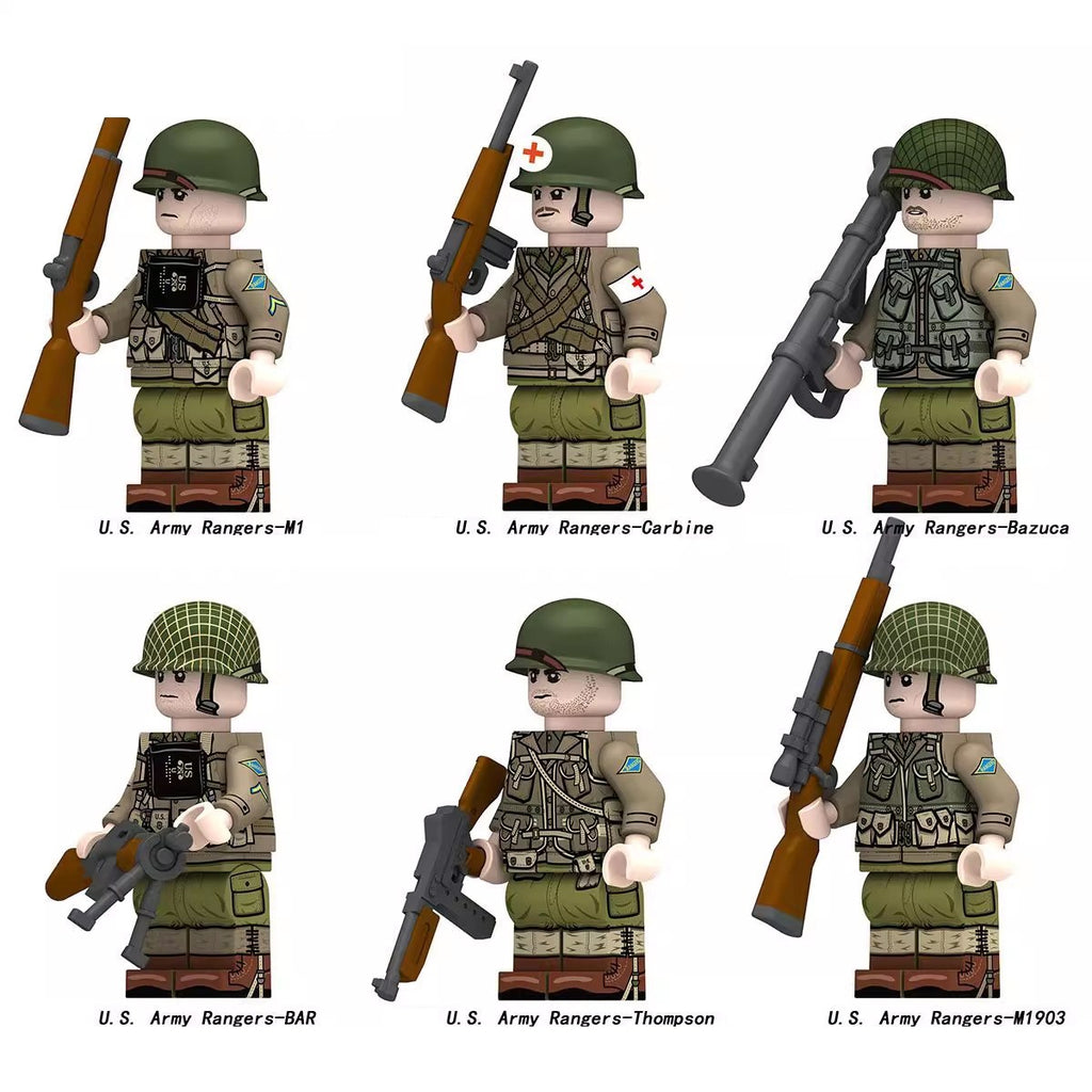 Historic Military Army Minifigures Single Sale 18
