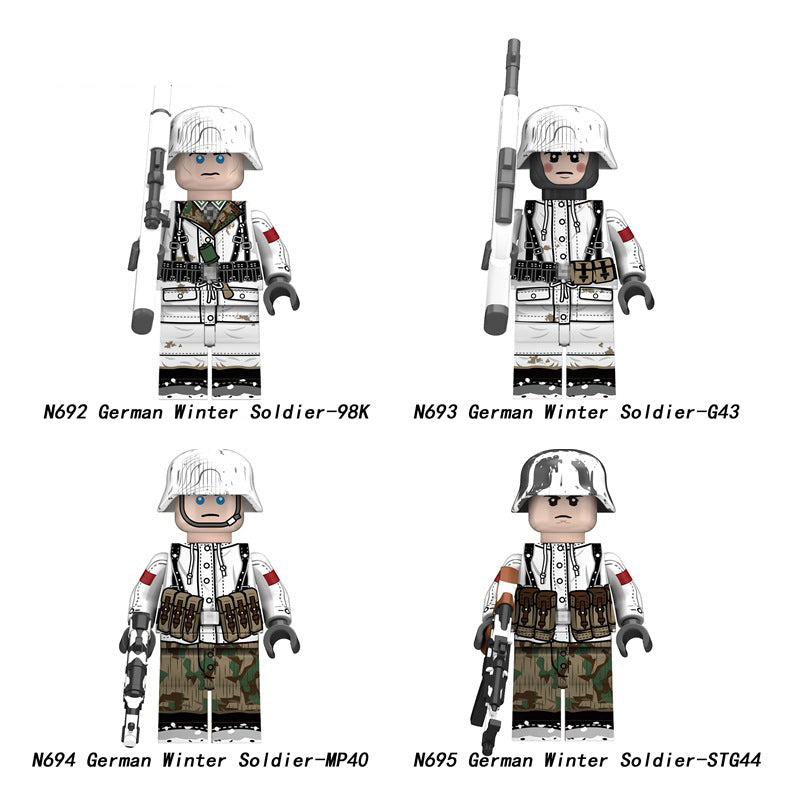 Historic Military Army Minifigures Single Sale 20