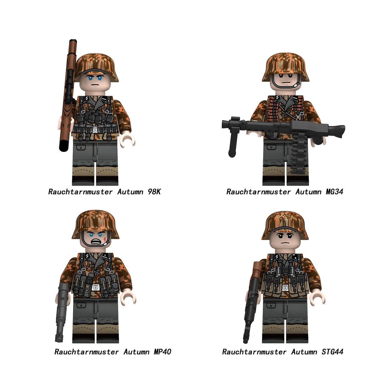 Historic Military Army Minifigures Single Sale 23