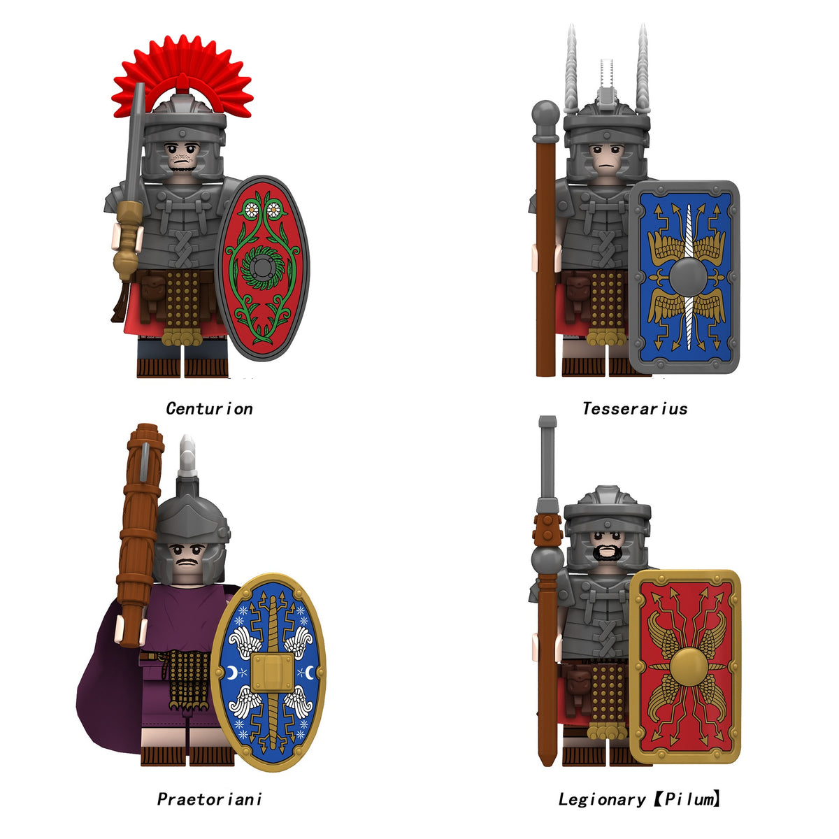 Roman Infantry Legion Soldiers Army Custom Minifigures 2