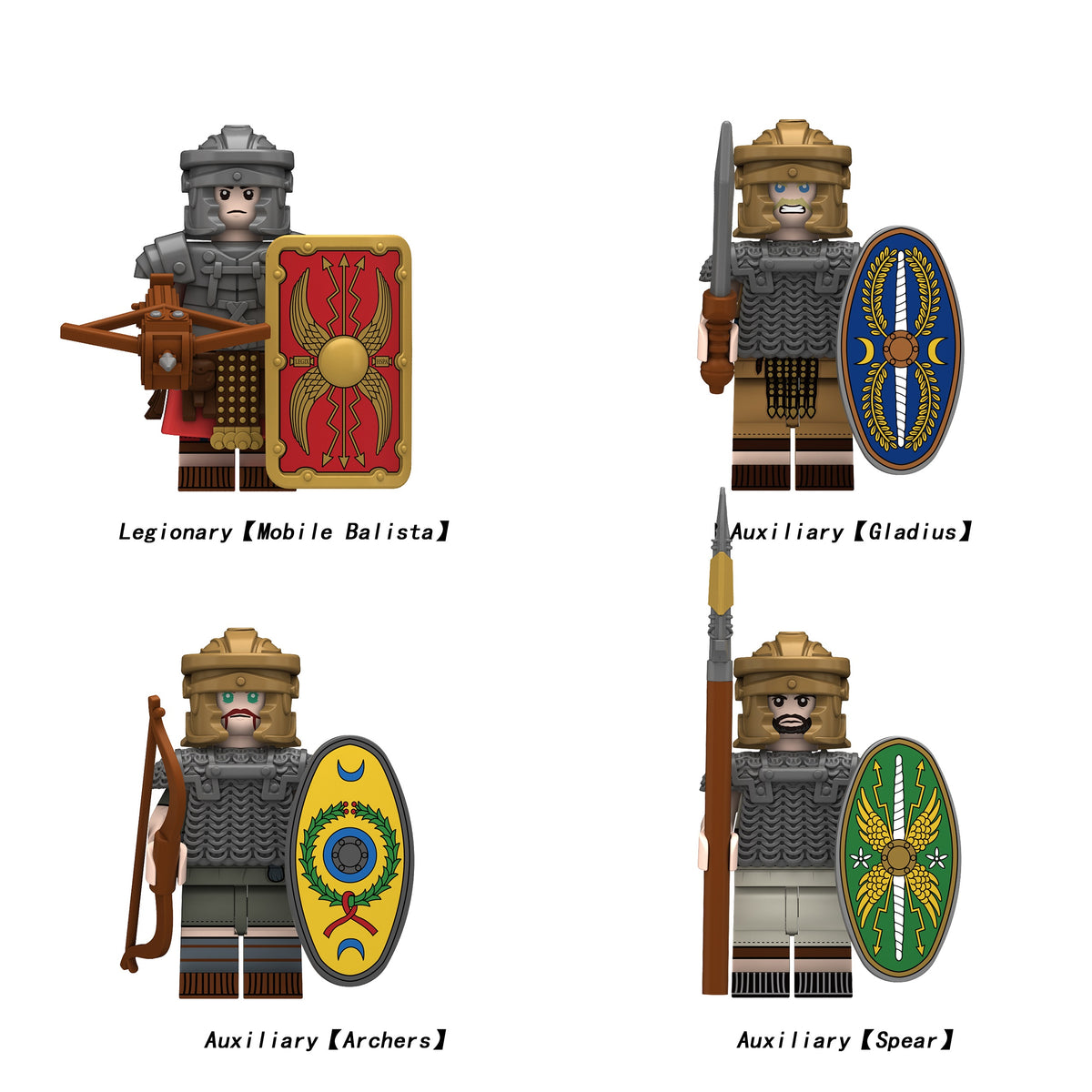 Roman Infantry Legion Soldiers Army Custom Minifigures 4