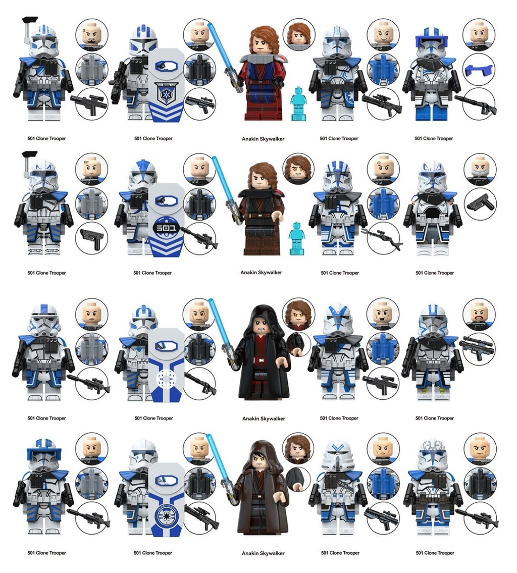 Star Wars 501st Custom Minifigures Assortment TV