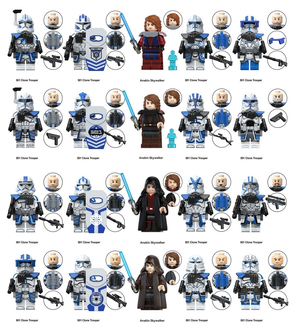 Star Wars 501st Custom Minifigures Assortment TV