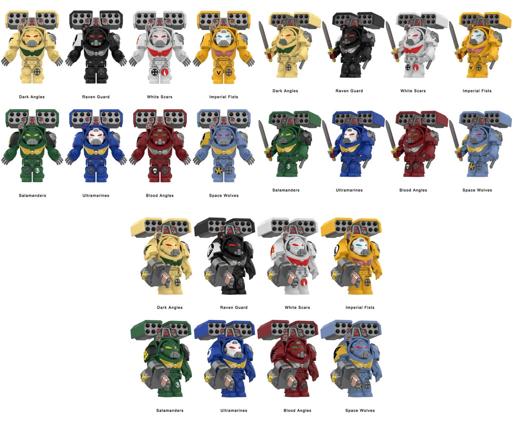 Warhammer 40K Terminators Assortment Minifigures DY