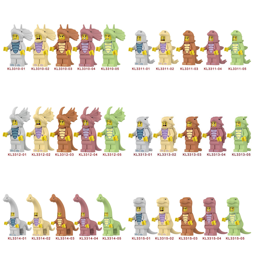 Collectibles Costume Fan Dinosaurs Custom Minifigures