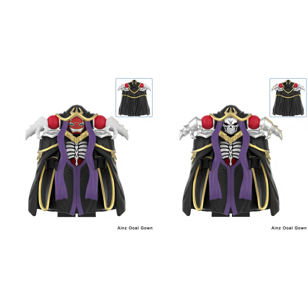 Overlord Ainz Ooal Gown Custom Anime Minifigures