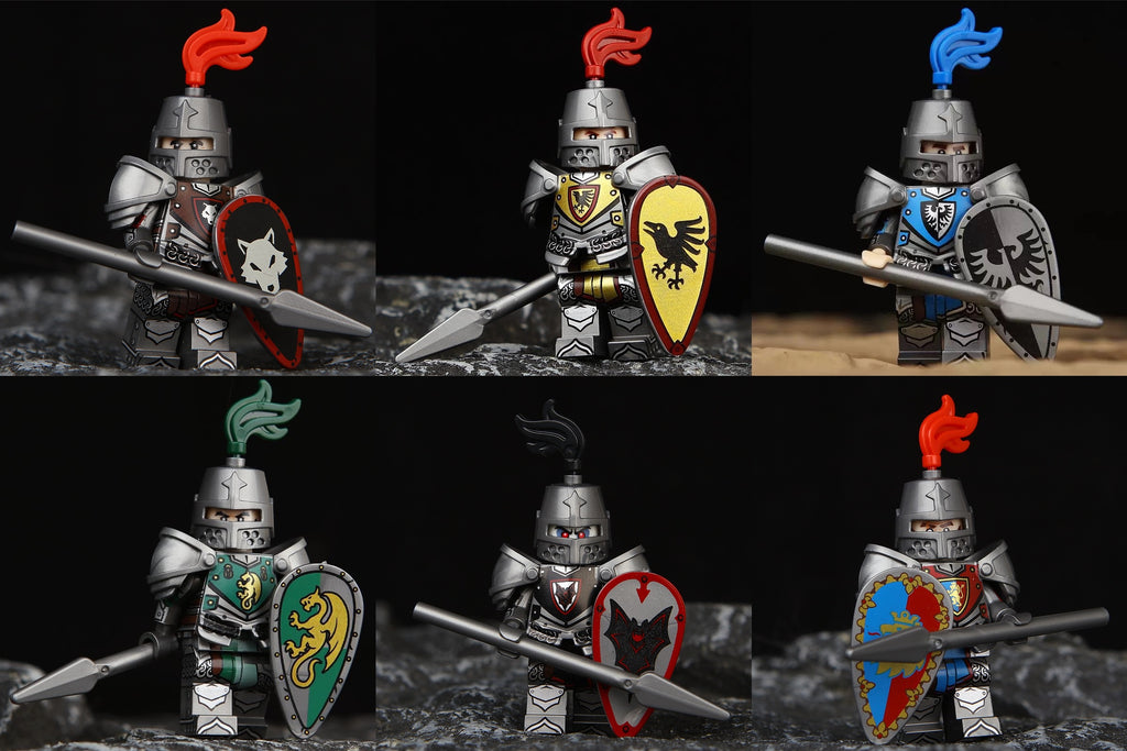 Medieval Knights Soldiers Army Custom Minifigures VP