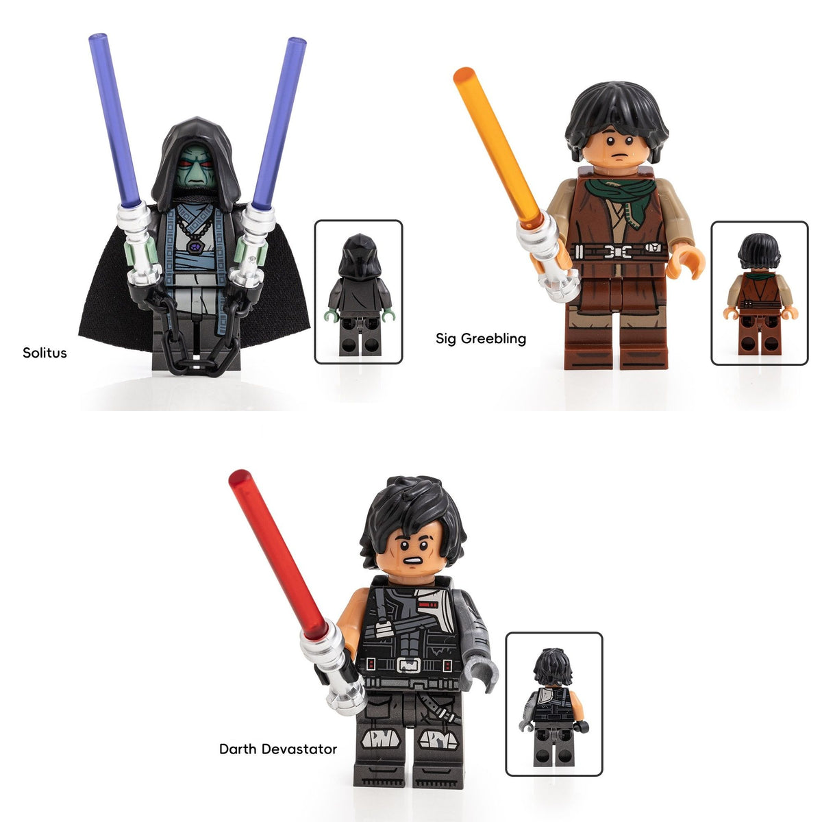 Star Wars Rebuild the Galaxy Custom Minifigures LC
