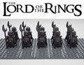 LOTR Orc Halberds Infantry Army 10 Minifigures Set