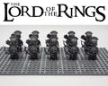 LOTR Orc Light Archers Infantry Army 10 Minifigures Set