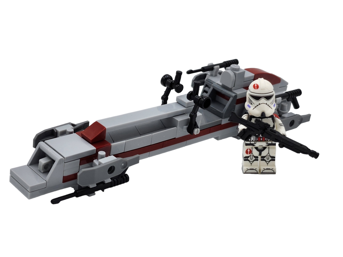 Star Wars 91st BARC Trooper Speeder Minifigure MOC Set