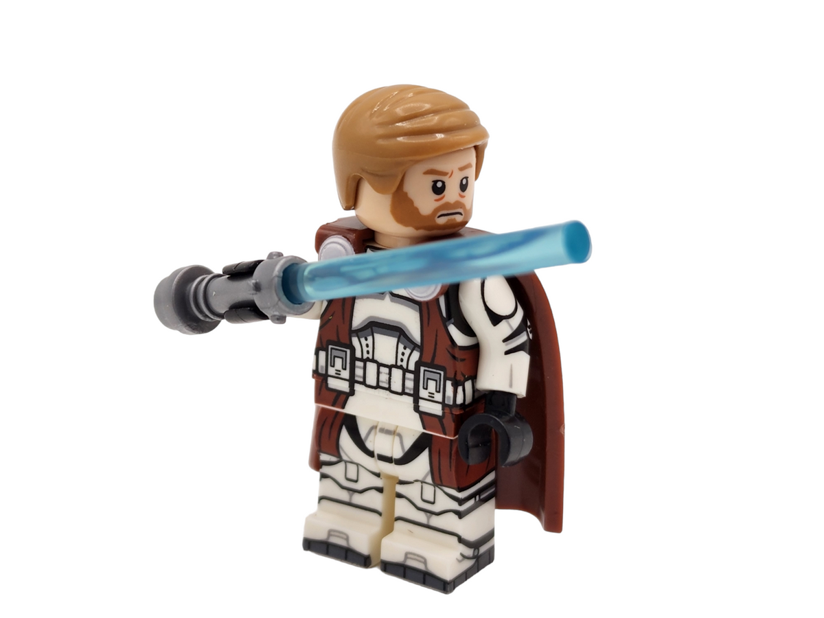 Star Wars Clone Commander Obi-Wan Kenobi Custom Minifigure