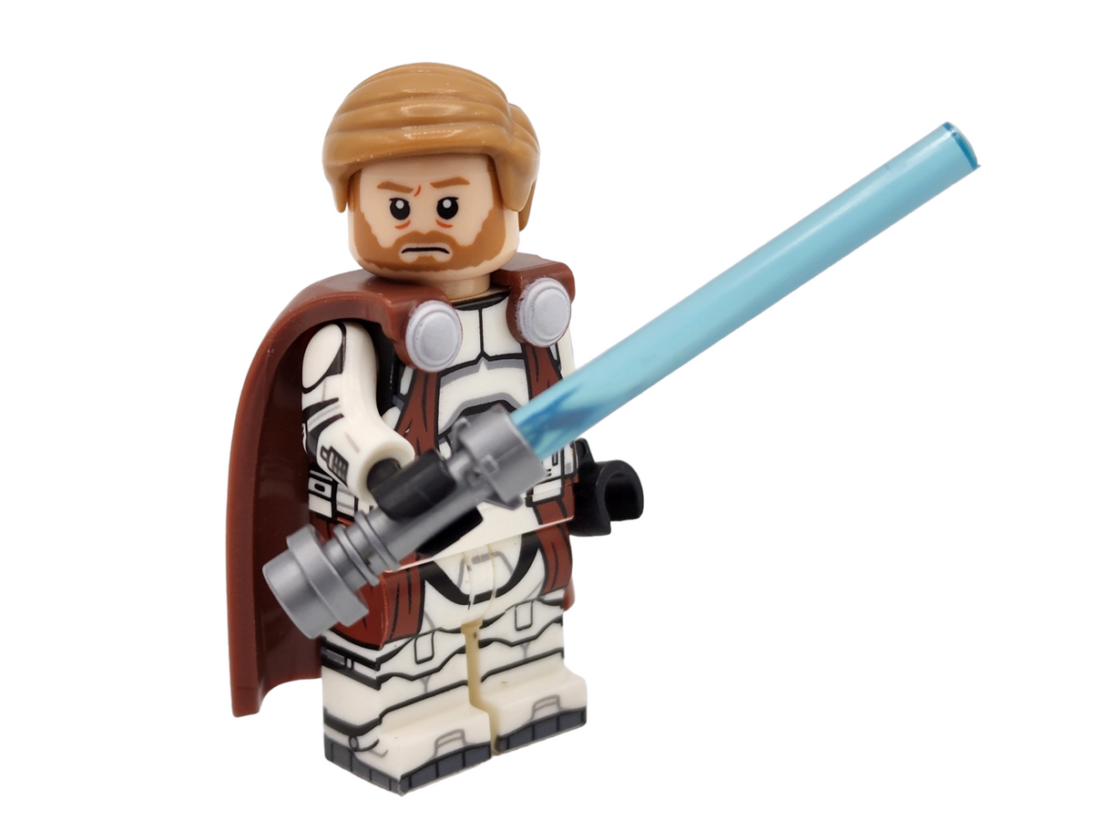 Star Wars Clone Commander Obi-Wan Kenobi Custom Minifigure