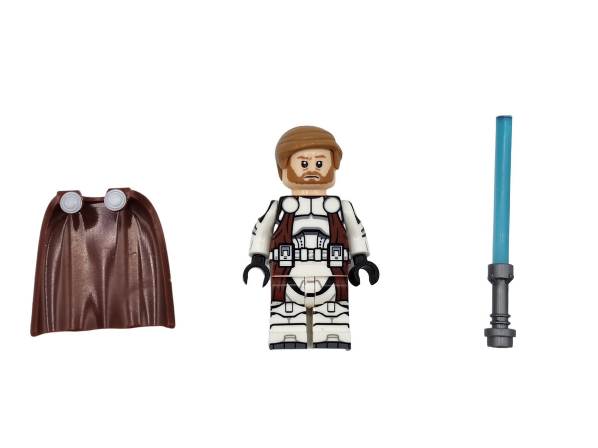 Star Wars Clone Commander Obi-Wan Kenobi Custom Minifigure