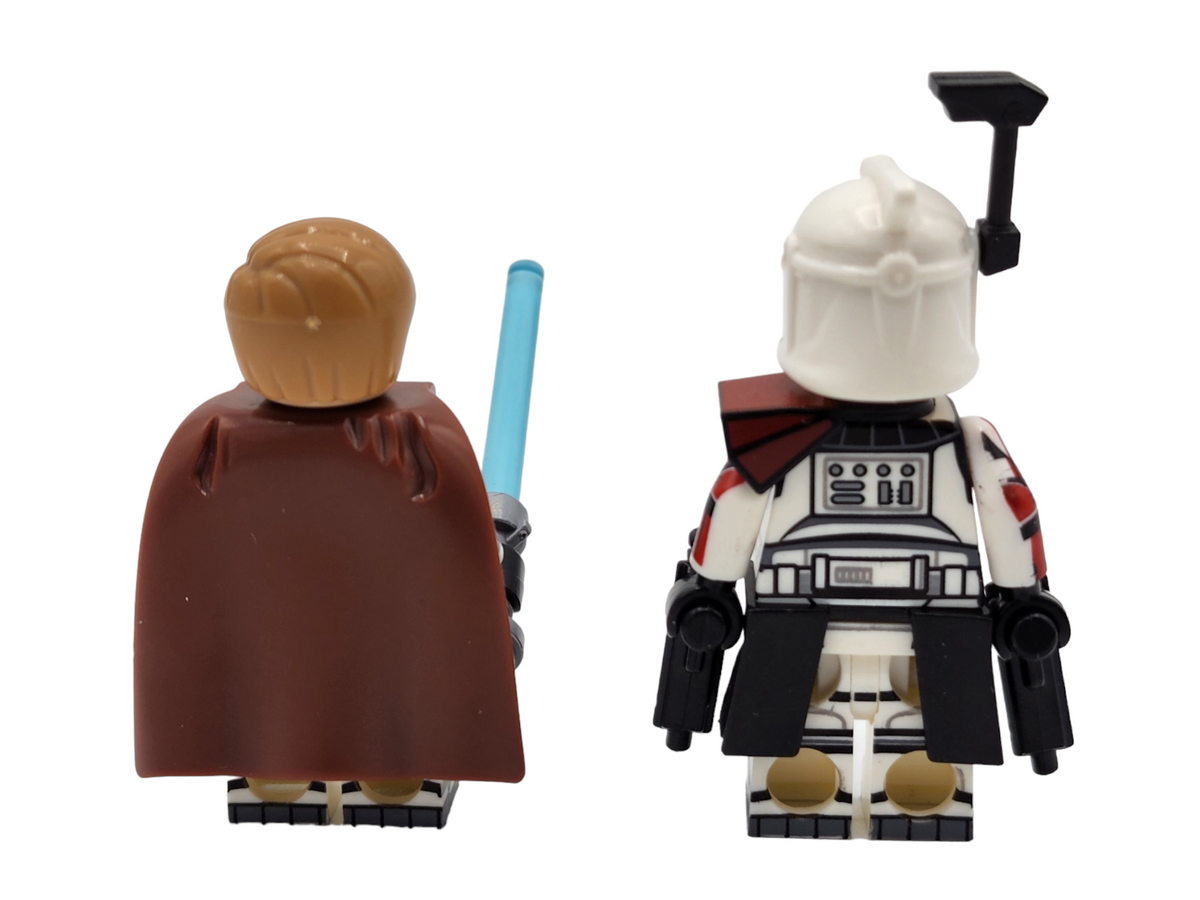 Star Wars Clone Commander Obi-Wan Kenobi Captain Fordo Custom Minifigures