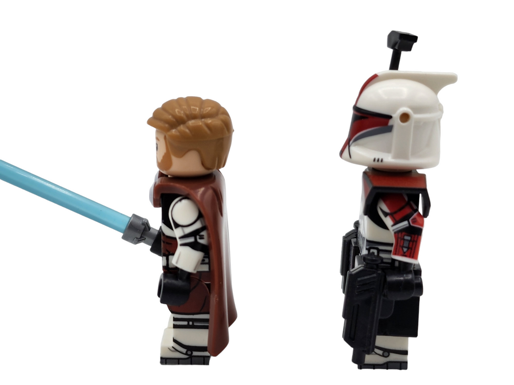 Star Wars Clone Commander Obi-Wan Kenobi Captain Fordo Custom Minifigures