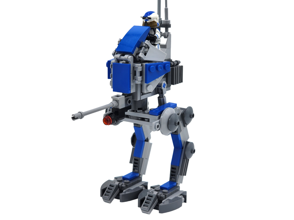 Star Wars 501st AT-RT Driver Clone Trooper Custom MOC Building Set