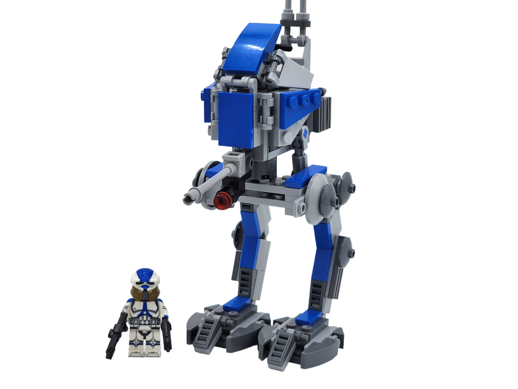 Star Wars 501st AT-RT Driver Clone Trooper Custom MOC Building Set