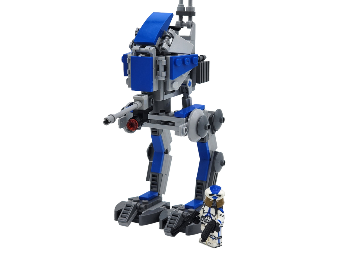 Star Wars 501st AT-RT Driver Clone Trooper Custom MOC Building Set