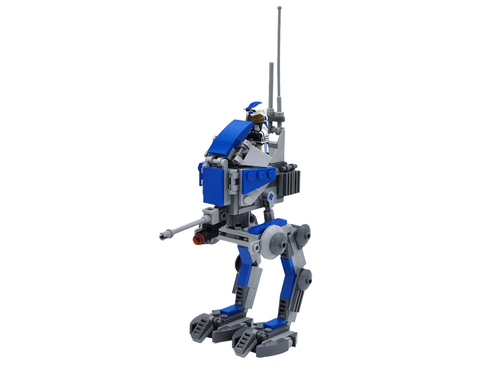 Star Wars 501st AT-RT Driver Clone Trooper Custom MOC Building Set