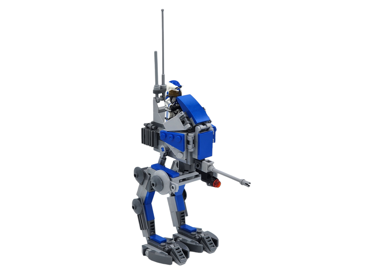 Star Wars 501st AT-RT Driver Clone Trooper Custom MOC Building Set