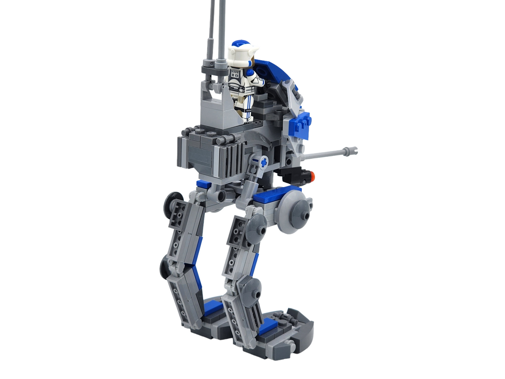 Star Wars 501st AT-RT Driver Clone Trooper Custom MOC Building Set