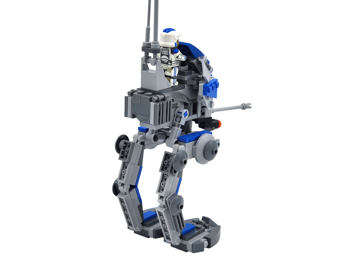 Star Wars 501st AT-RT Driver Clone Trooper Custom MOC Building Set
