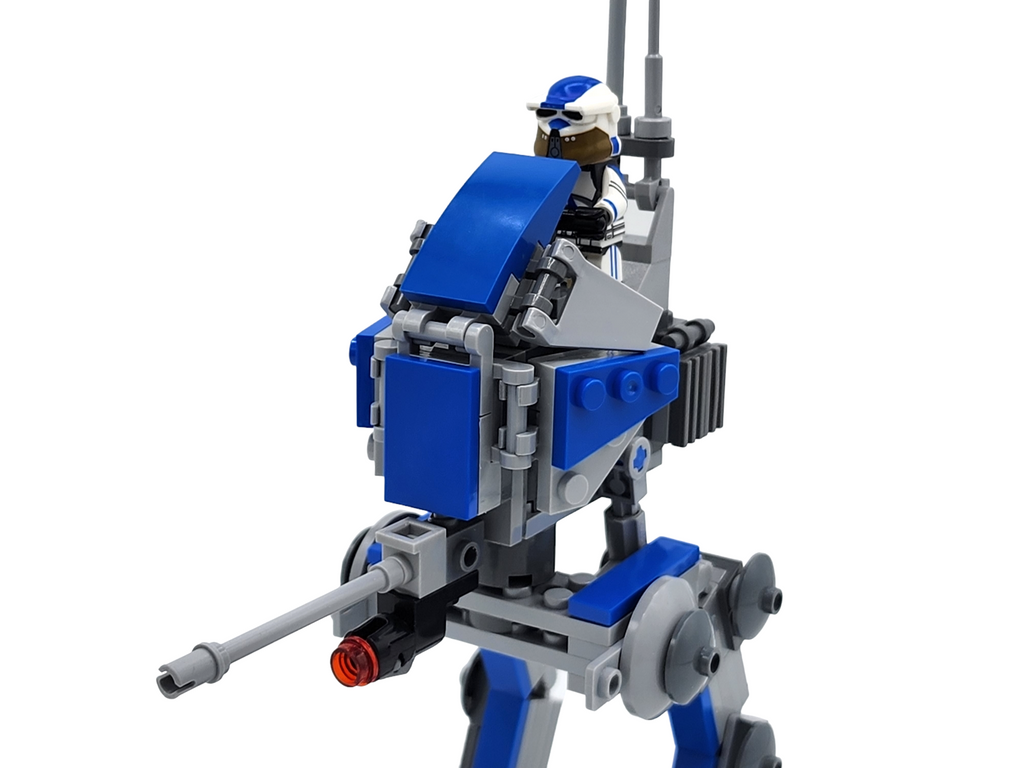 Star Wars 501st AT-RT Driver Clone Trooper Custom MOC Building Set