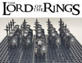 LOTR Orc Heavy Pikes Infantry Army 21 Minifigures Set