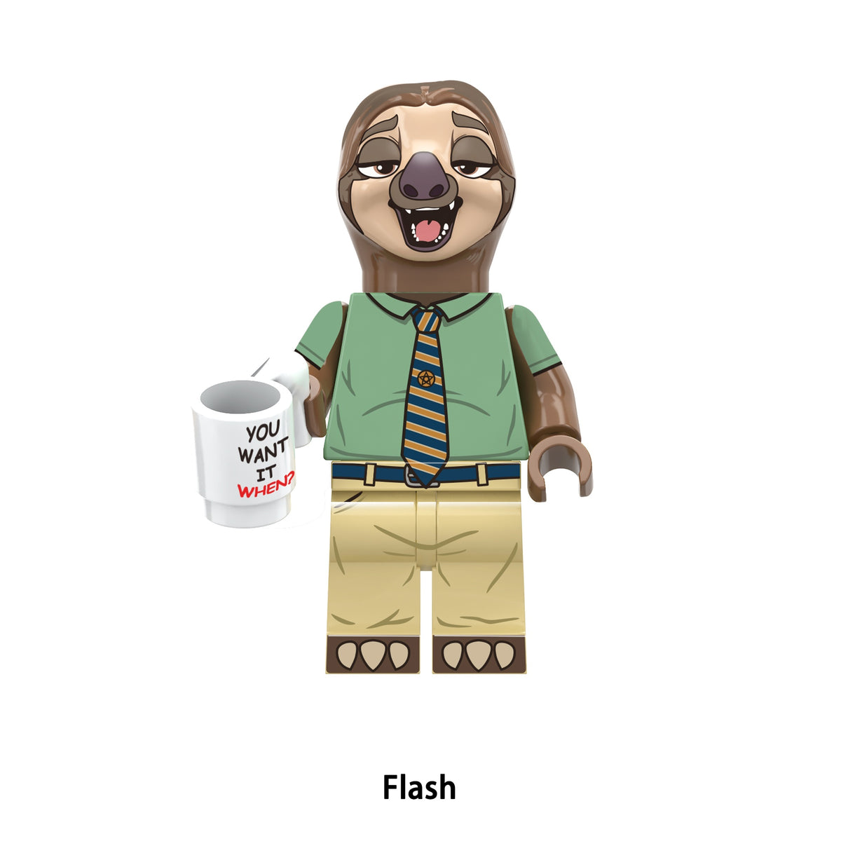 Zootopia Movie Custom 8 Minifigures Set