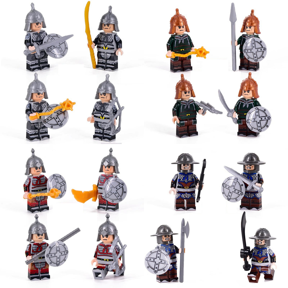 The Romance of Three Kingdoms ROTK Minifigures Collection
