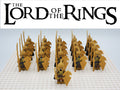 LOTR High Elves Spears Infantry Army 21 Minifigures Set