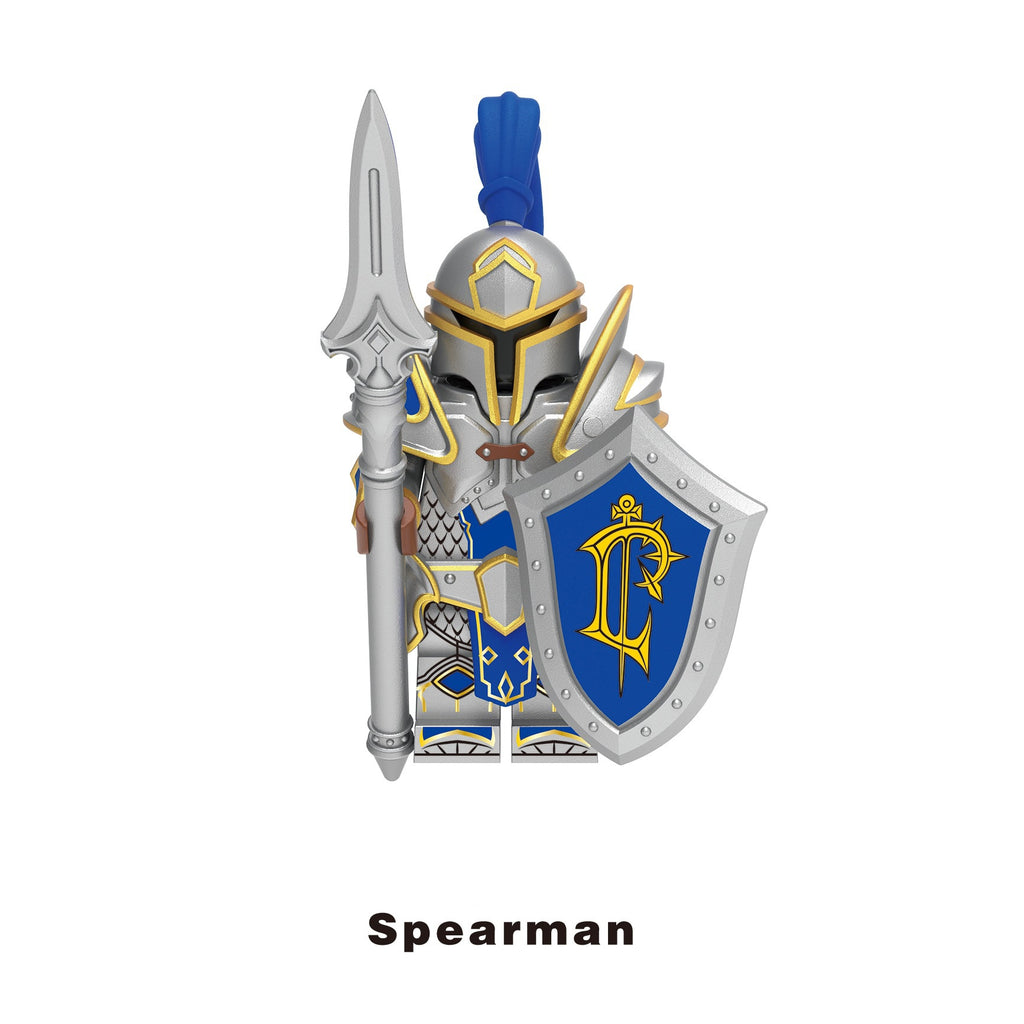 World of Warcraft Wow Alliance Footman Stormwind City Guards Minifigures Assortment 2