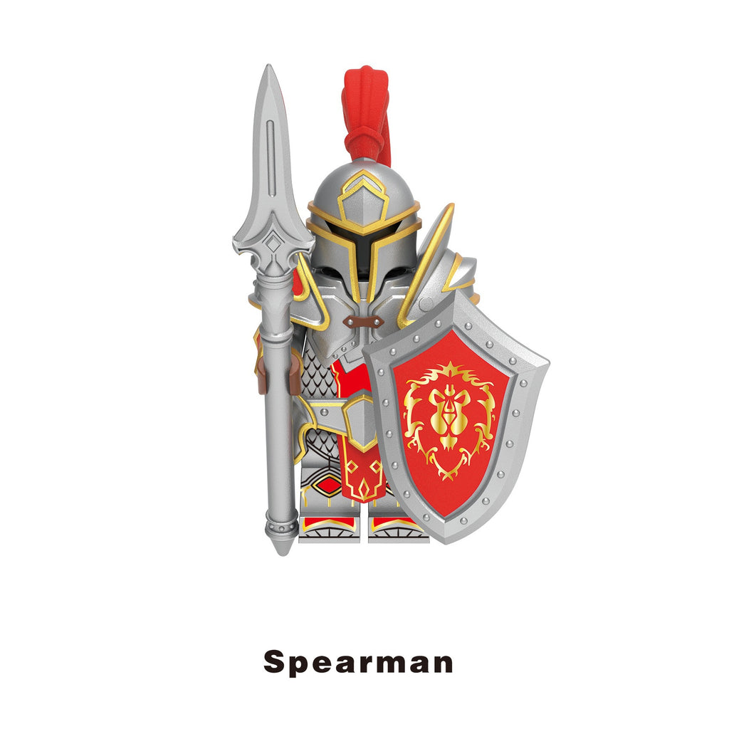 World of Warcraft Wow Alliance Footman Stormwind City Guards Minifigures Assortment 2