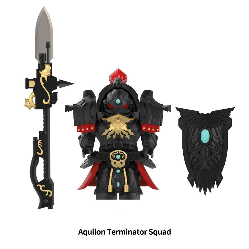 Warhammer 40K Aquilon Terminator Squad Custom Minifigures