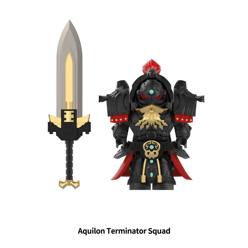 Warhammer 40K Aquilon Terminator Squad Custom Minifigures
