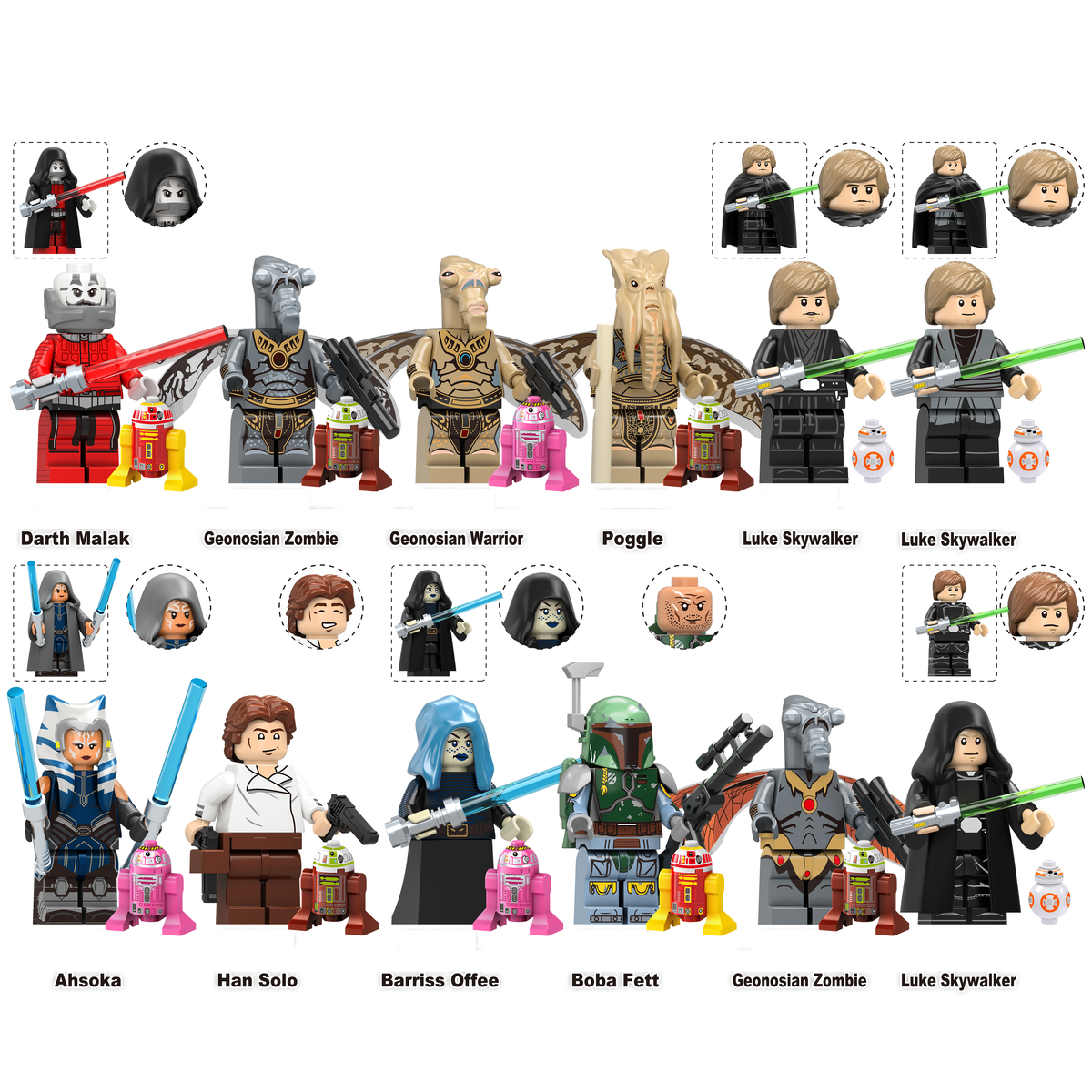 Star Wars Geonosian Custom Minifigures Assortment TV