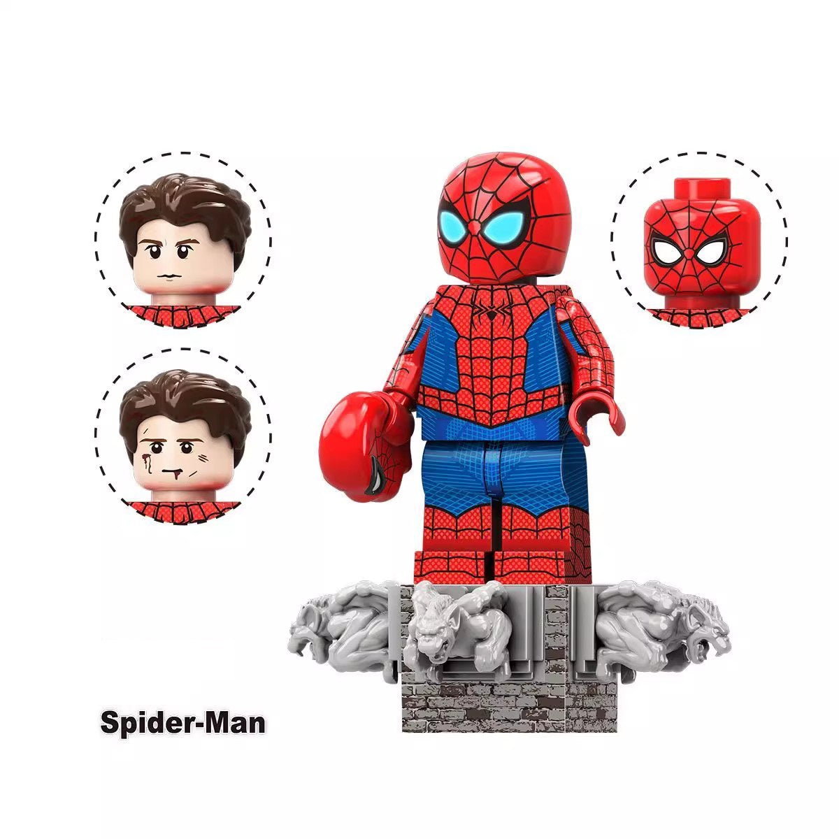 Marvel Super Heroes Spiderman Dr. Strange Custom Minifigures TV