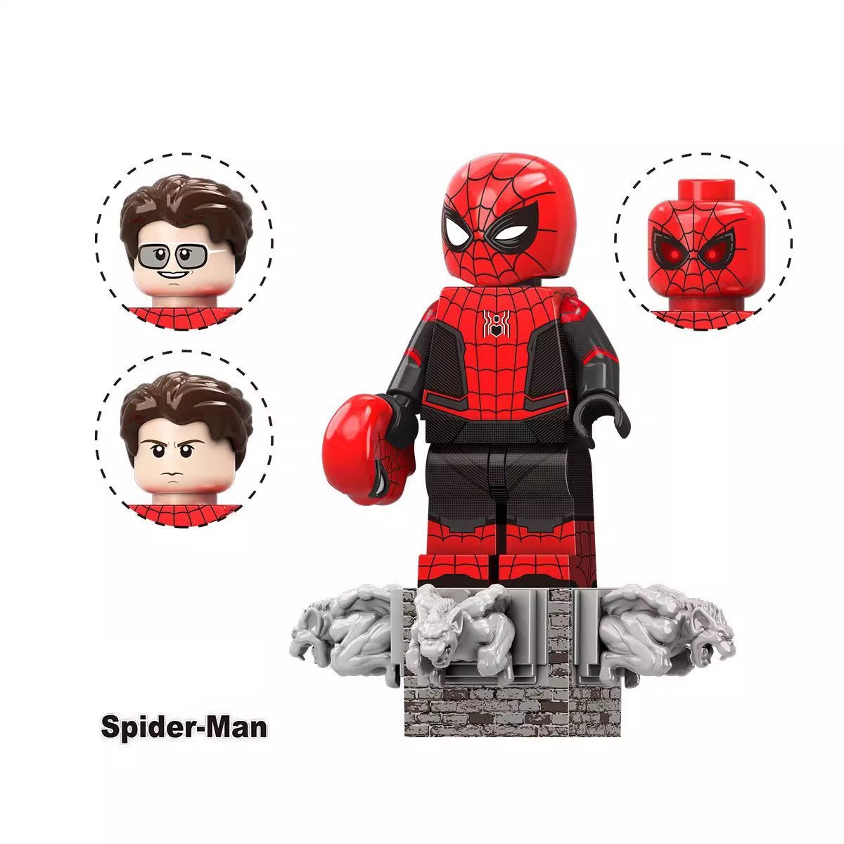 Marvel Super Heroes Spiderman Dr. Strange Custom Minifigures TV
