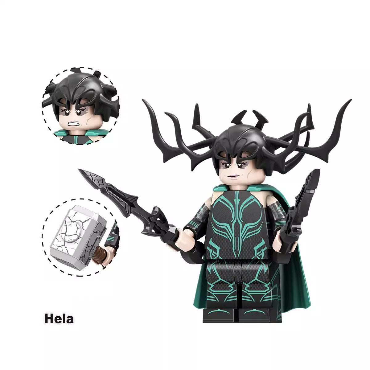 Marvel Super Heroes Spiderman Dr. Strange Custom Minifigures TV