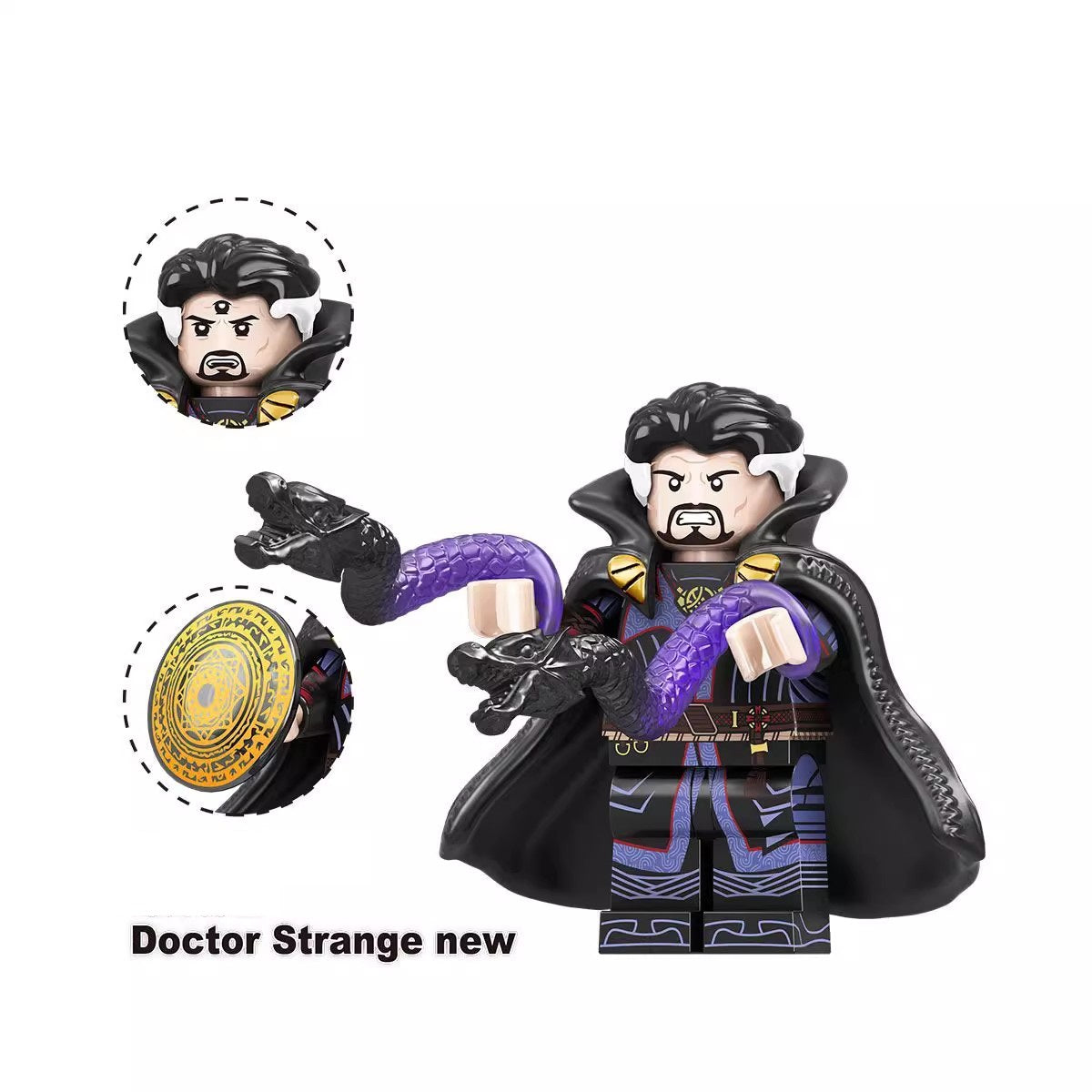 Marvel Super Heroes Spiderman Dr. Strange Custom Minifigures TV