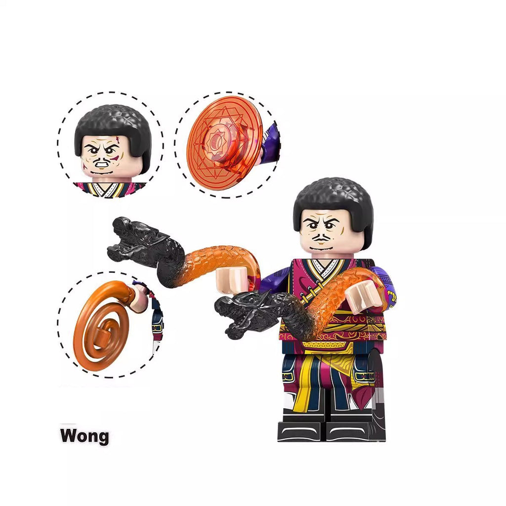 Marvel Super Heroes Spiderman Dr. Strange Custom Minifigures TV