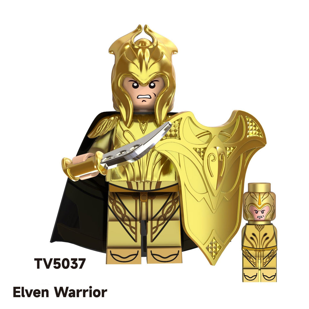 LOTR TV Series Custom Minifigures Elves Single Sale
