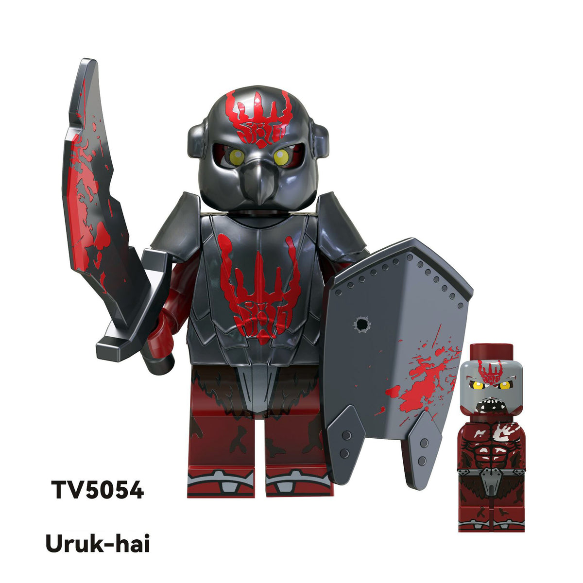 LOTR TV Series Custom Minifigures Uruk-Hai Orcs Single Sale